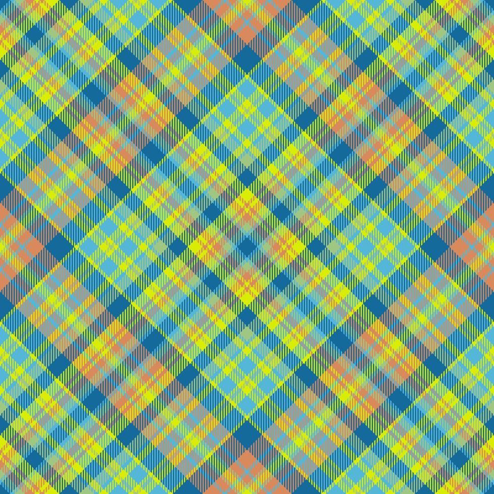 Tartan-Textur-Hintergrund. Überprüfen Sie den Stoffvektor. muster textil kariert nahtlos. vektor