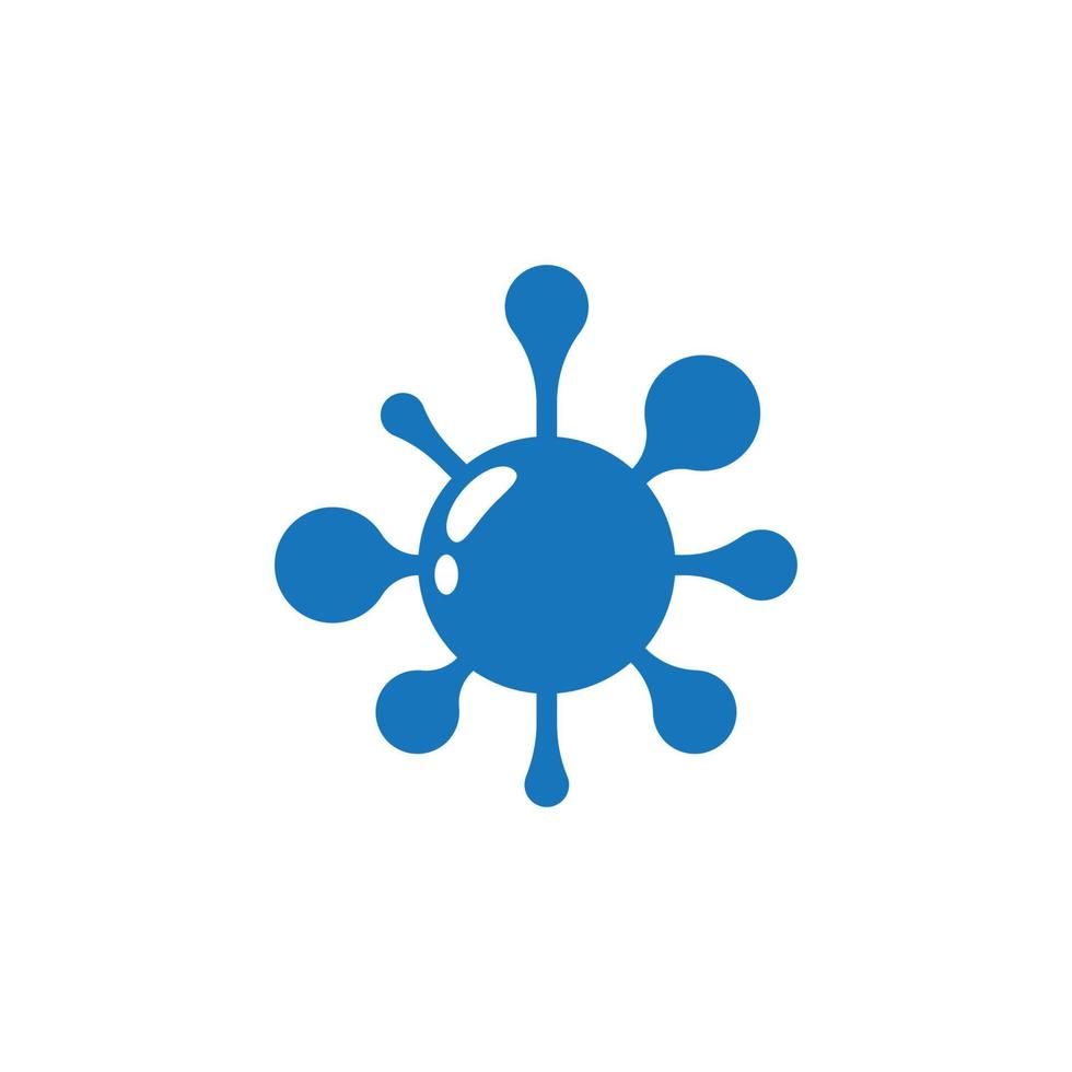 Coronavirus-Logo-Vorlage vektor
