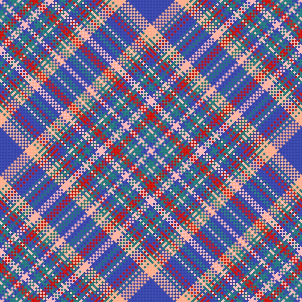 Prüfung der Hintergrundtextur. Muster-Vektor-Tartan. textilkarierter stoff nahtlos. vektor