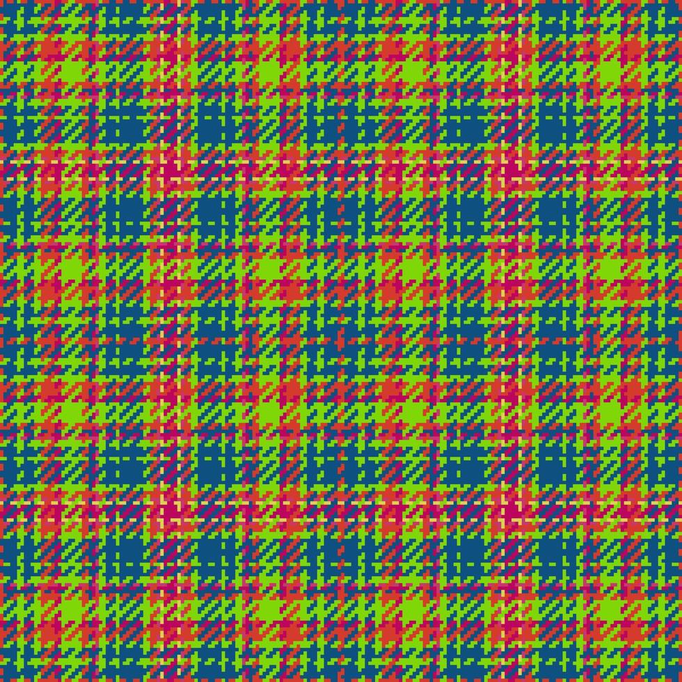 bakgrund mönster kolla upp. sömlös tyg pläd. textur textil- tartan vektor. vektor