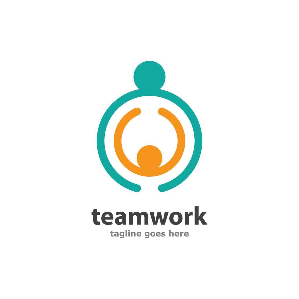 Business-Teamwork-Vektor-Symbol vektor