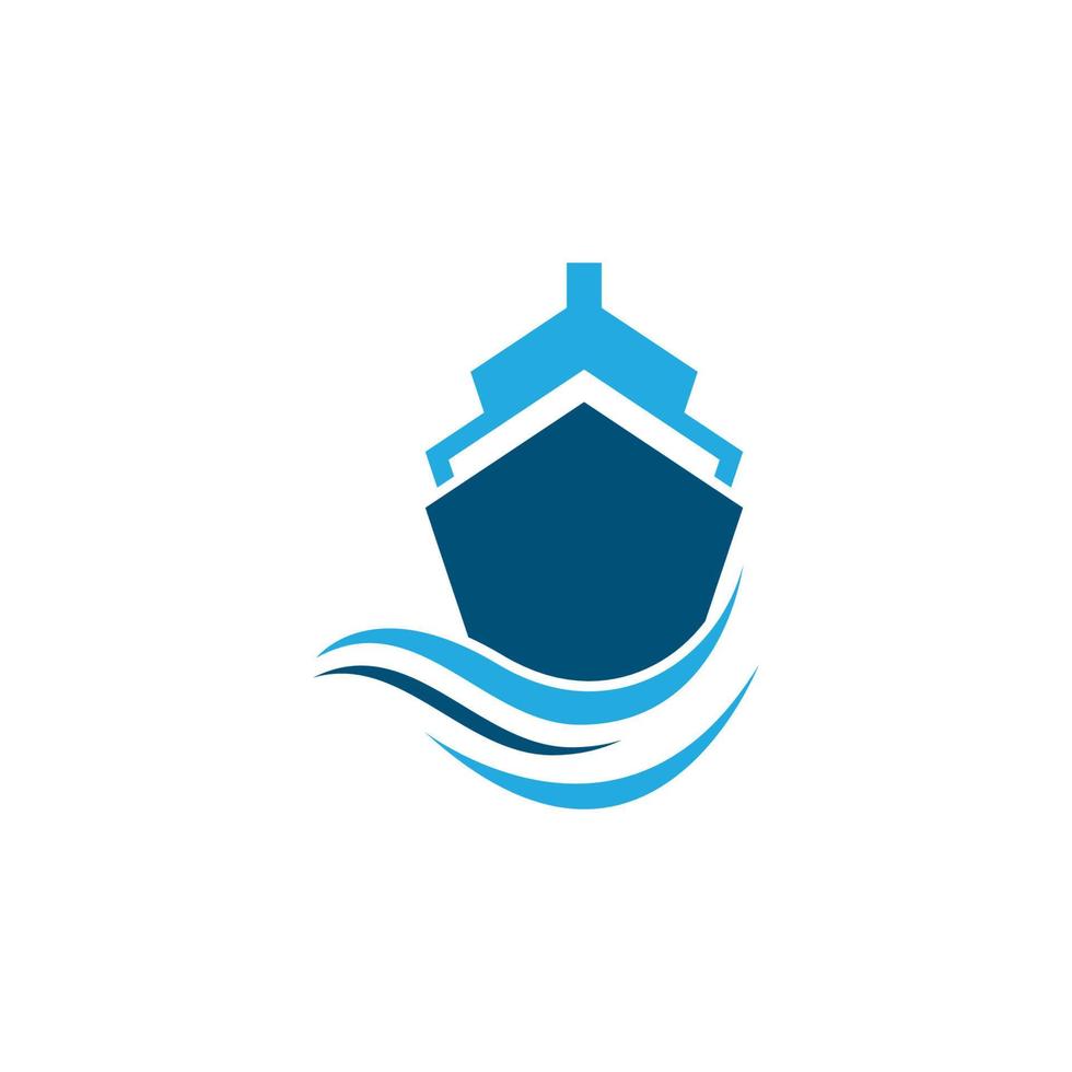kryssning fartyg symbol vektor ikon