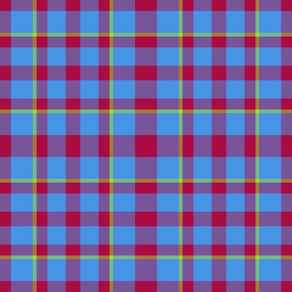 Stoff mit Tartan-Karos. Muster-Vektor-Plaid. nahtlose Beschaffenheit des Textilhintergrundes. vektor