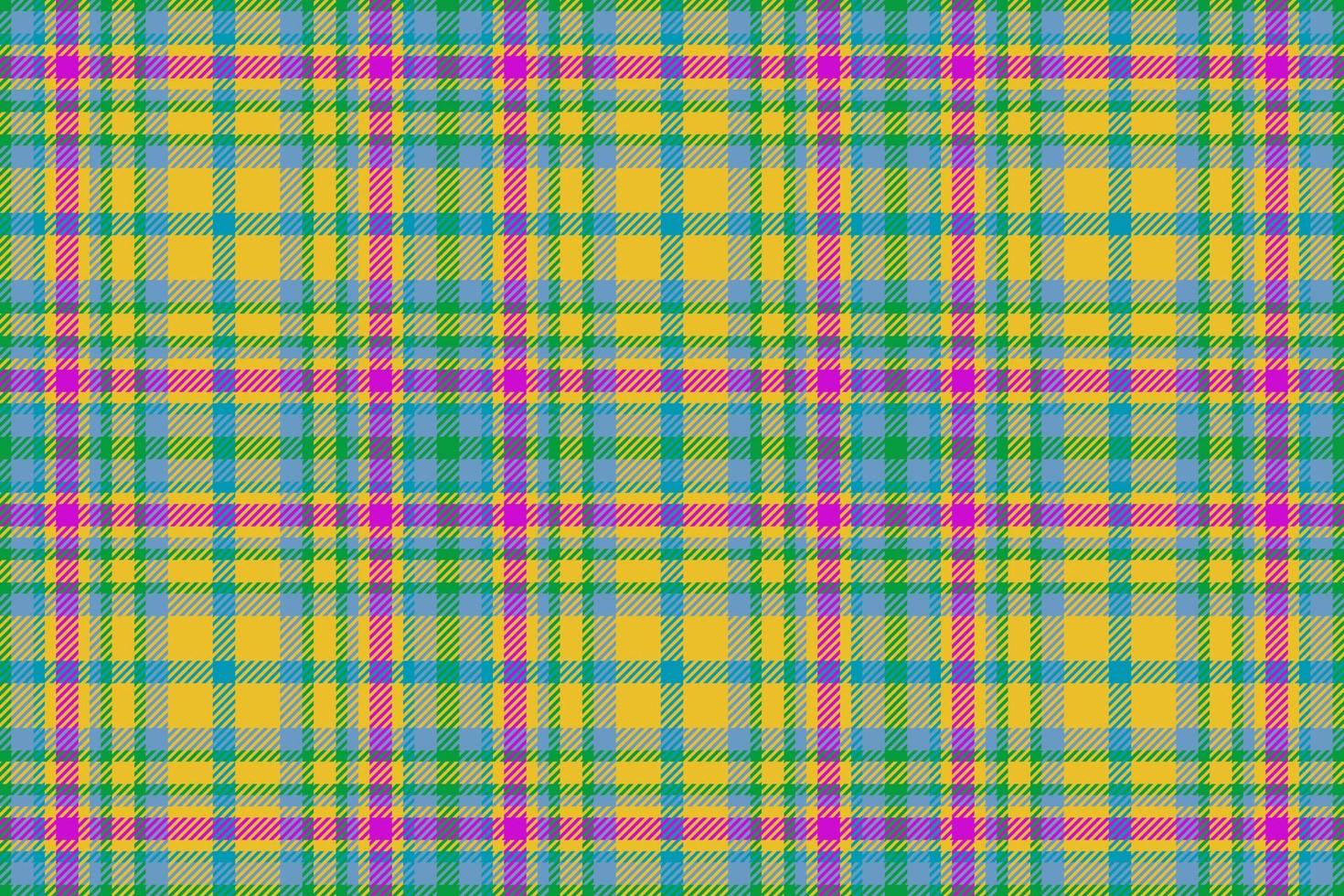 karierter stoff textil. Tartan-Textur-Vektor. Überprüfen Sie den nahtlosen Musterhintergrund. vektor