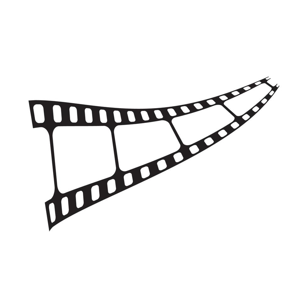 Filmstreifen Logo Bilder vektor