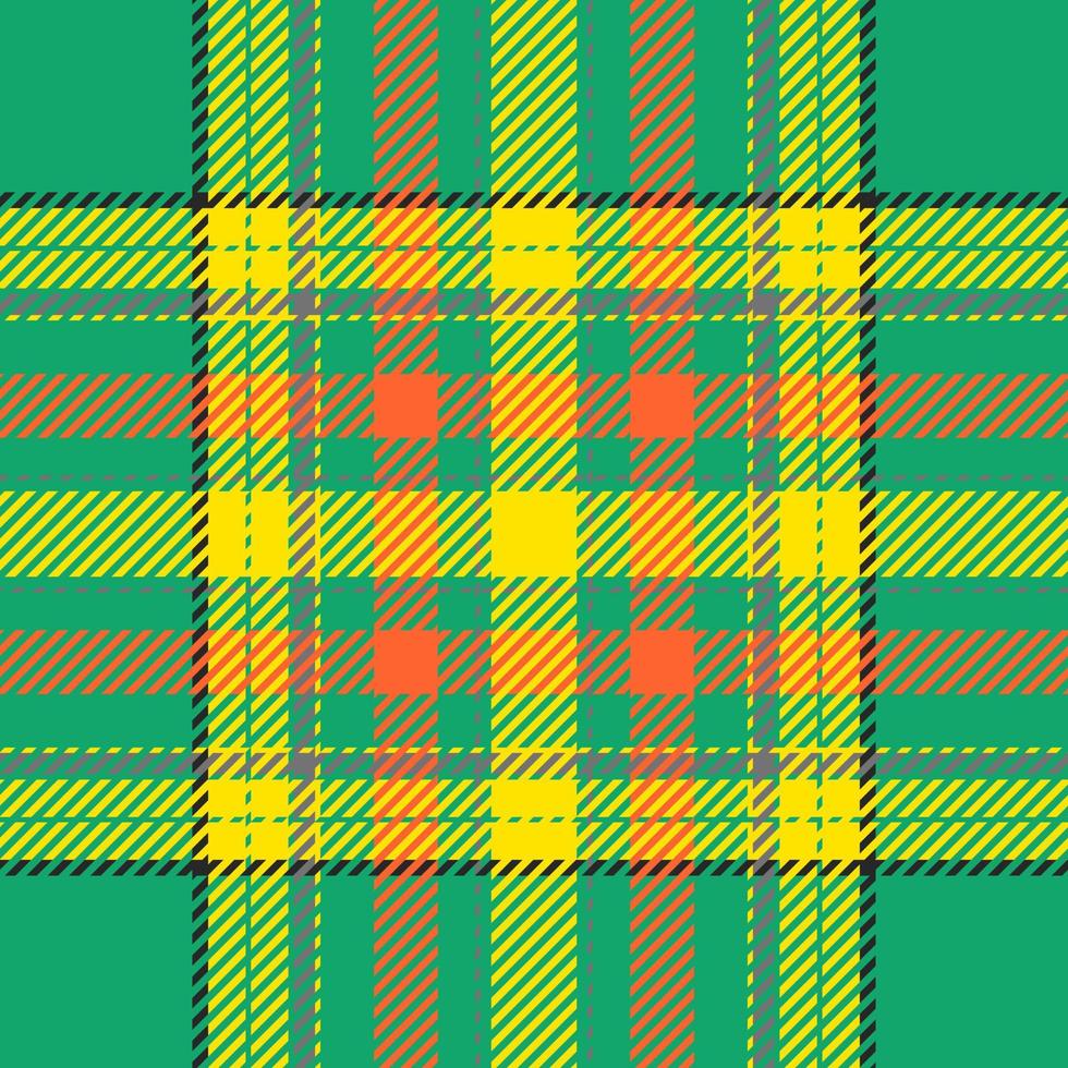 kariertes Karomuster. nahtlose Stoffstruktur. Tartan-Textildruck. vektor