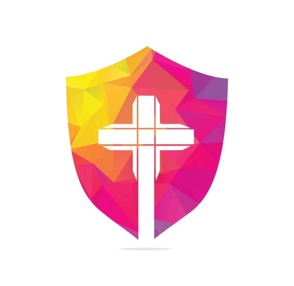människor kyrka vektor logotyp design mall. kyrka och kristen organisation logotyp.