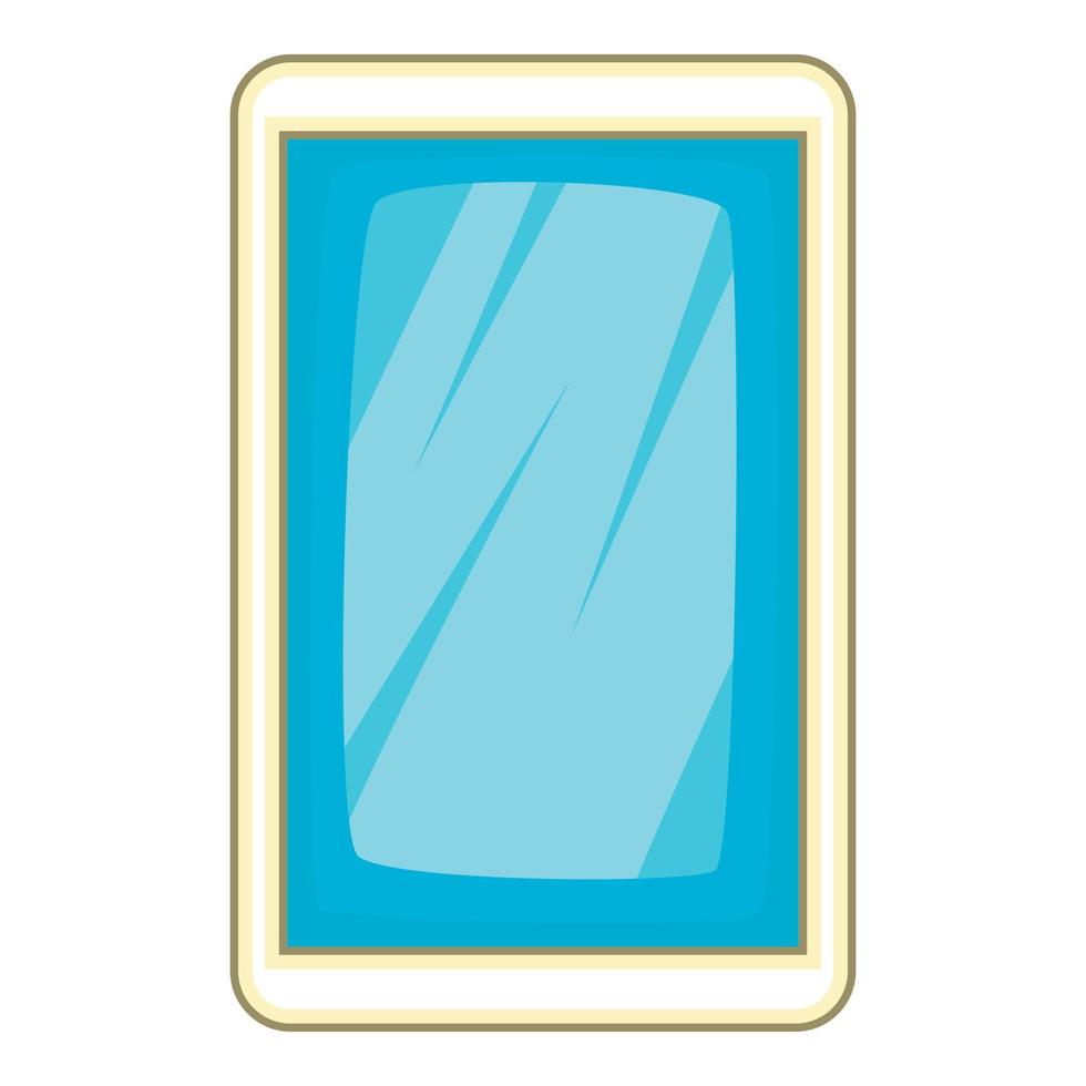 blaues Smartphone-Symbol, Cartoon-Stil vektor