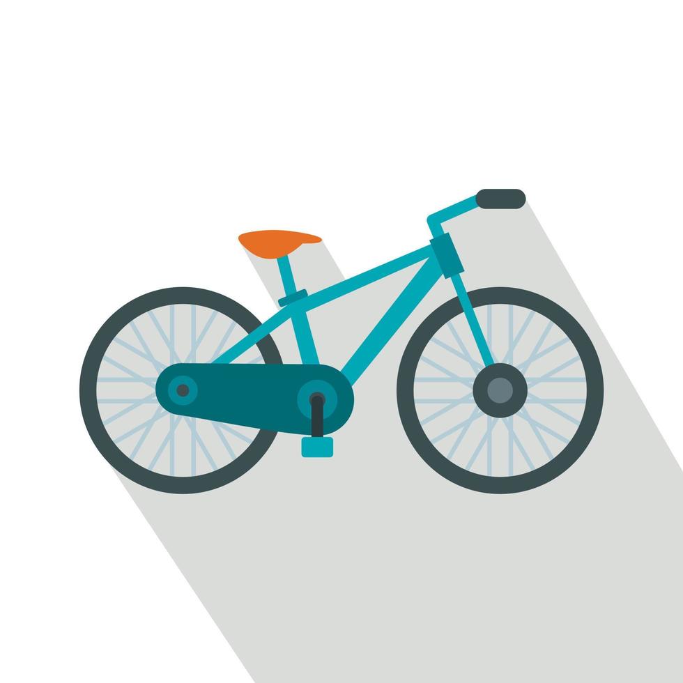 cykel ikon, platt stil vektor