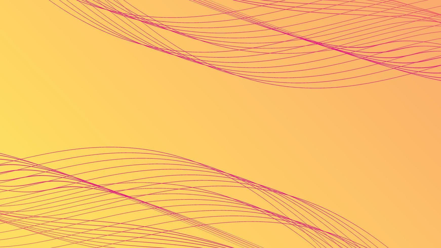 gelb lila Verlaufslinie Form Hintergrund abstrakt eps Vektor