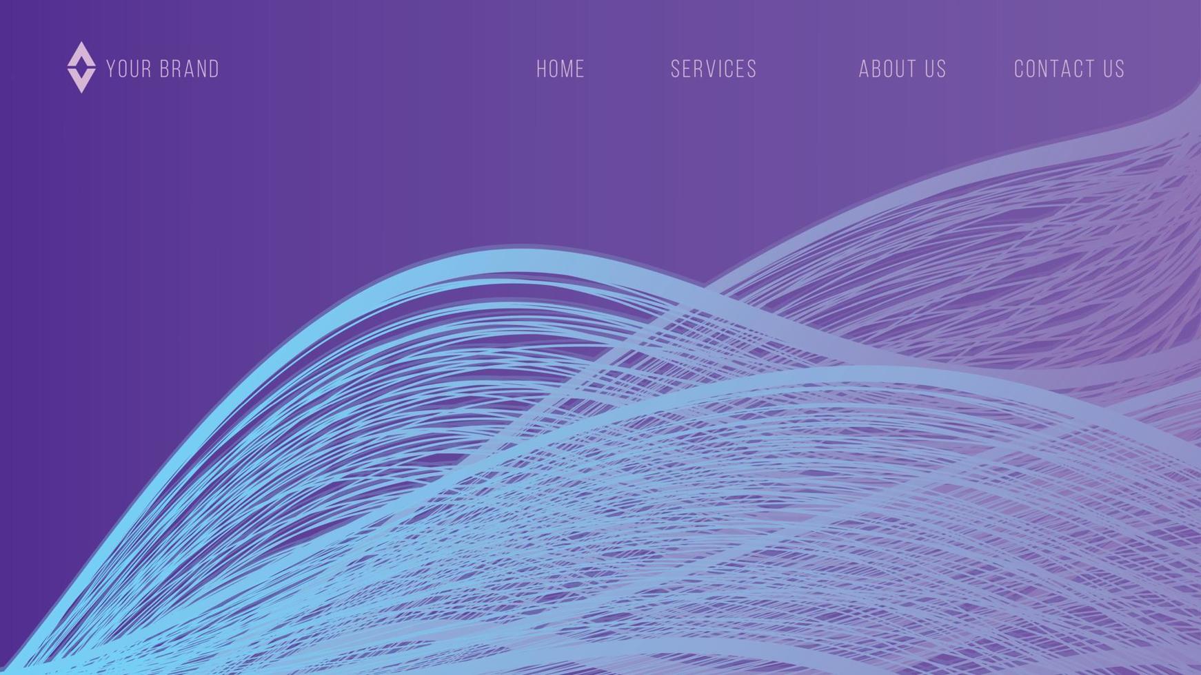 blau lila Farbverlauf Webdesign abstrakter Hintergrund eps 10 Vektor für Website, Zielseite, Homepage, Webseite