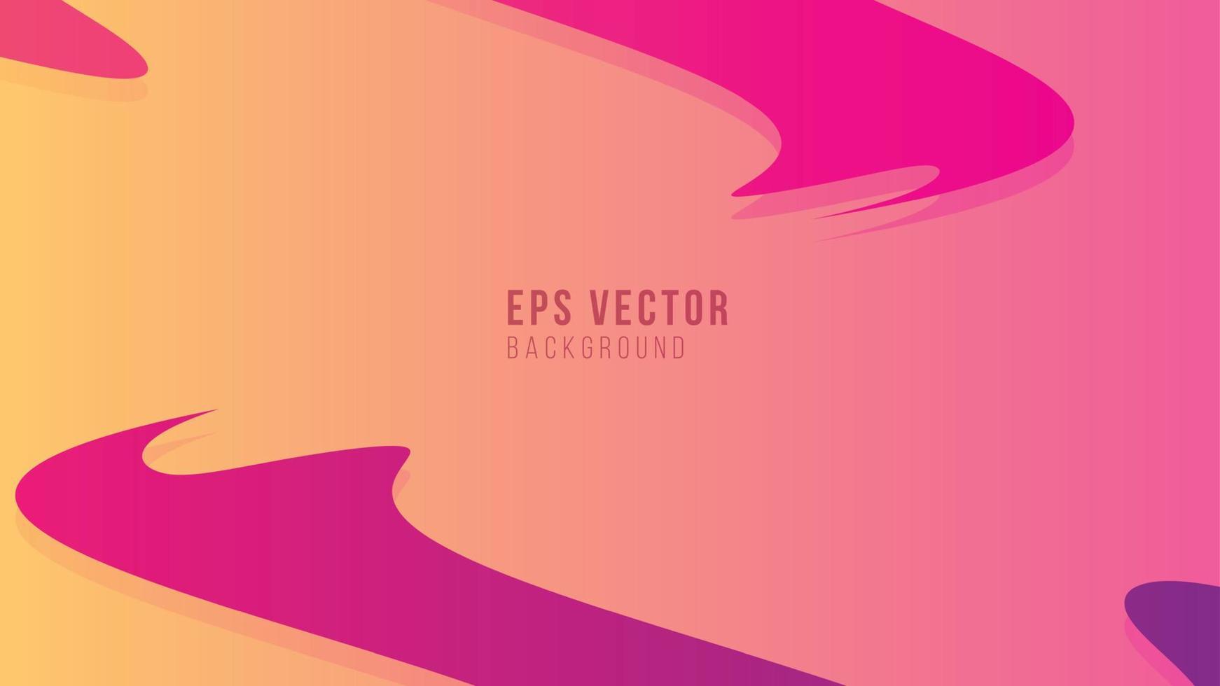 gelb rosa Verlaufslinie Form Hintergrund abstrakt eps Vektor