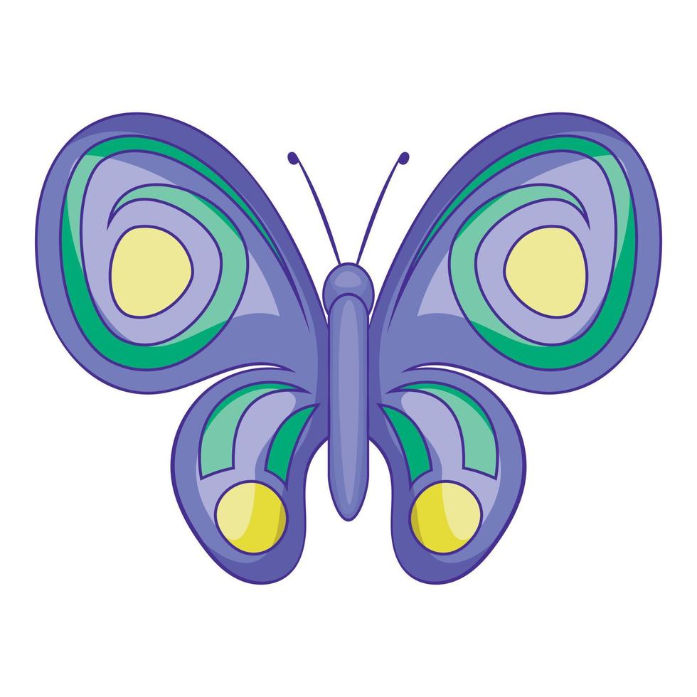 Nachtschmetterling-Symbol, Cartoon-Stil vektor