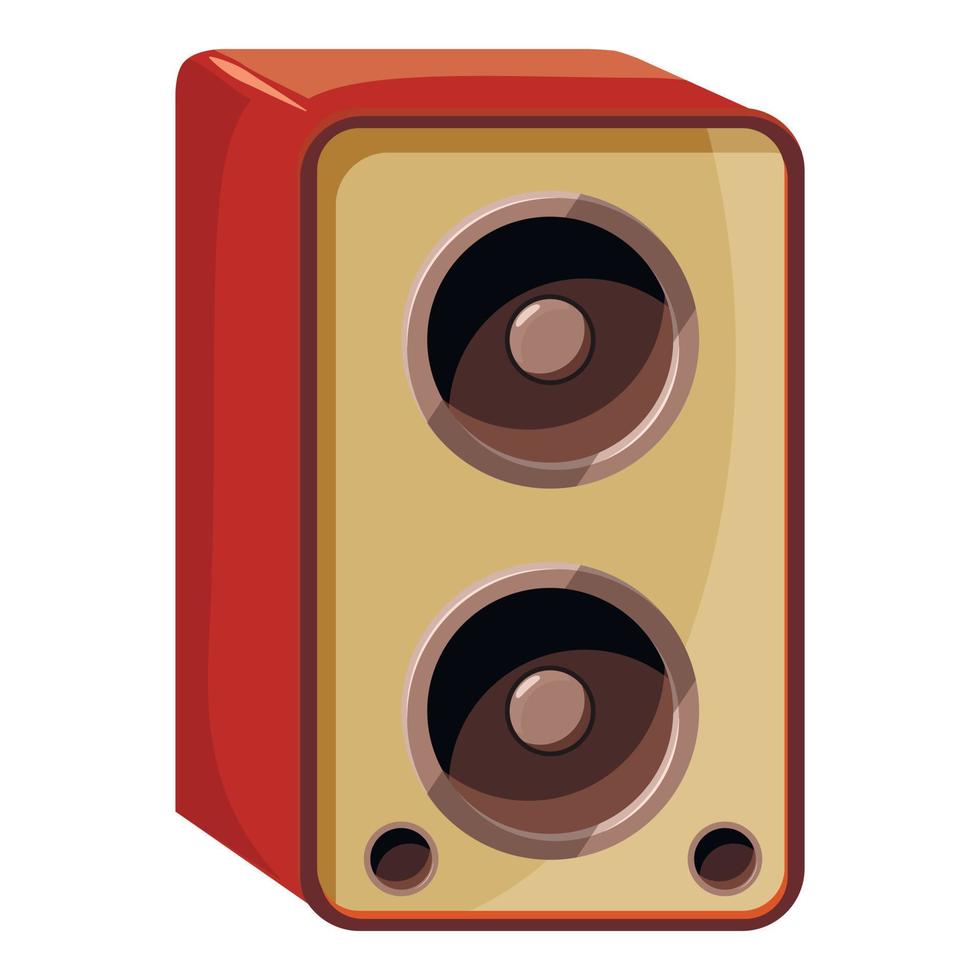 Sound-Lautsprecher-Symbol, isometrischer 3D-Stil vektor