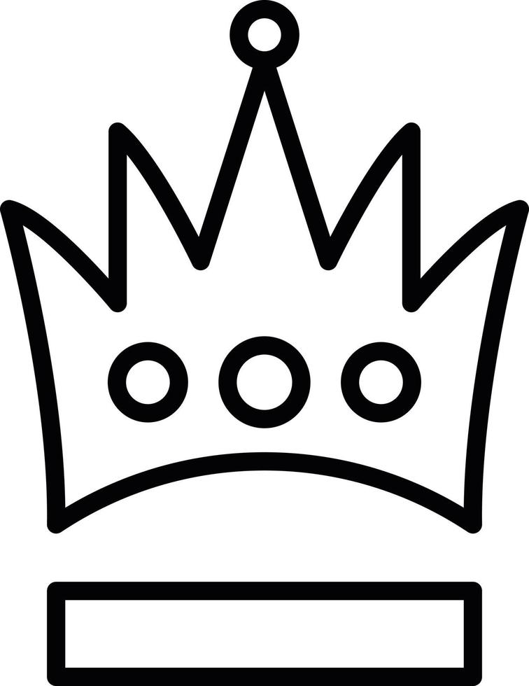 krona vektor ikon