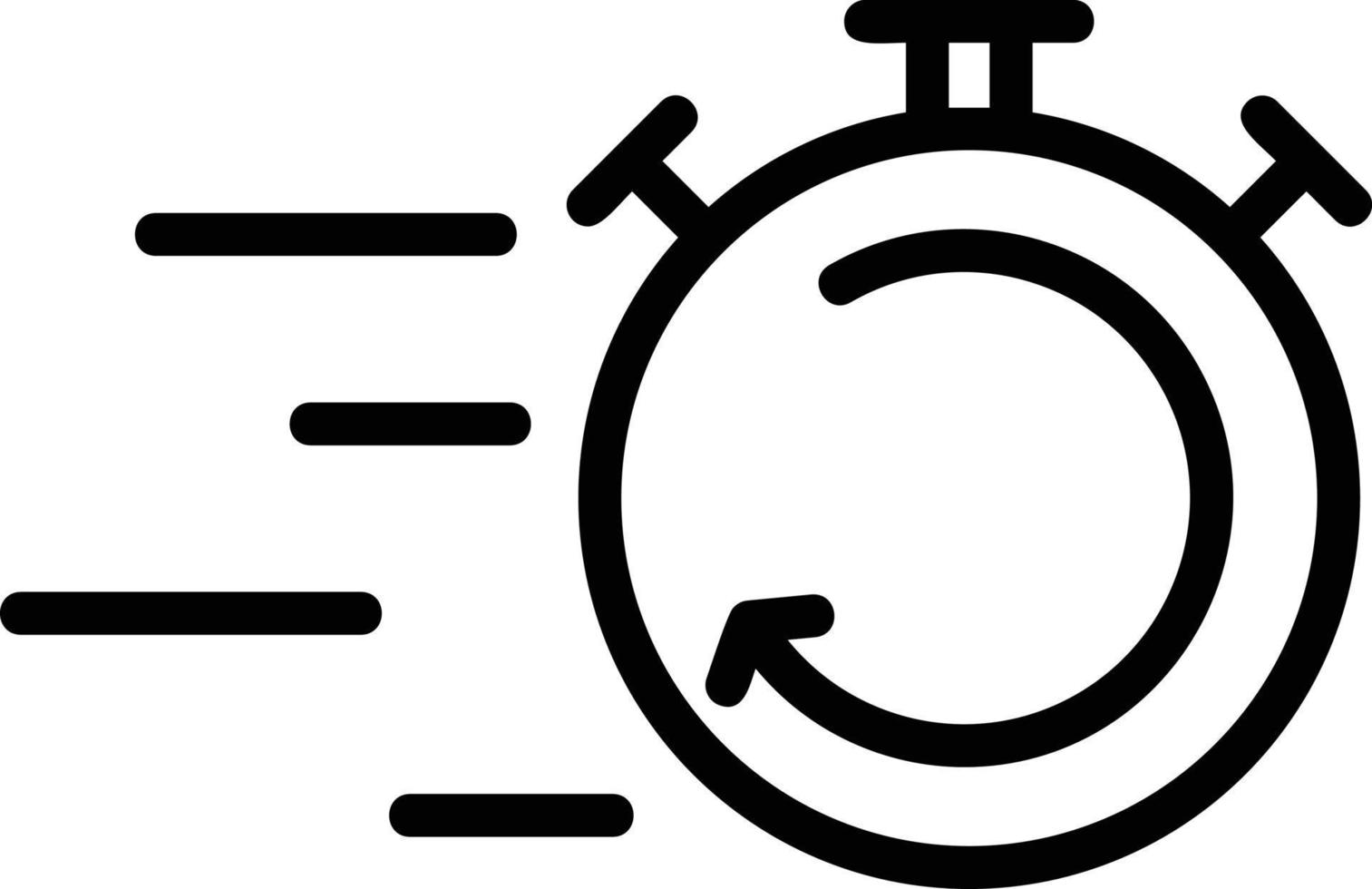 Symbol für die Wiederherstellungslinie vektor