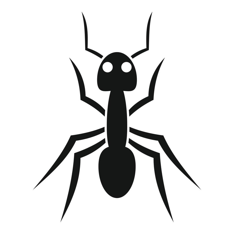 Fauna-Ameisen-Ikone, einfacher Stil vektor