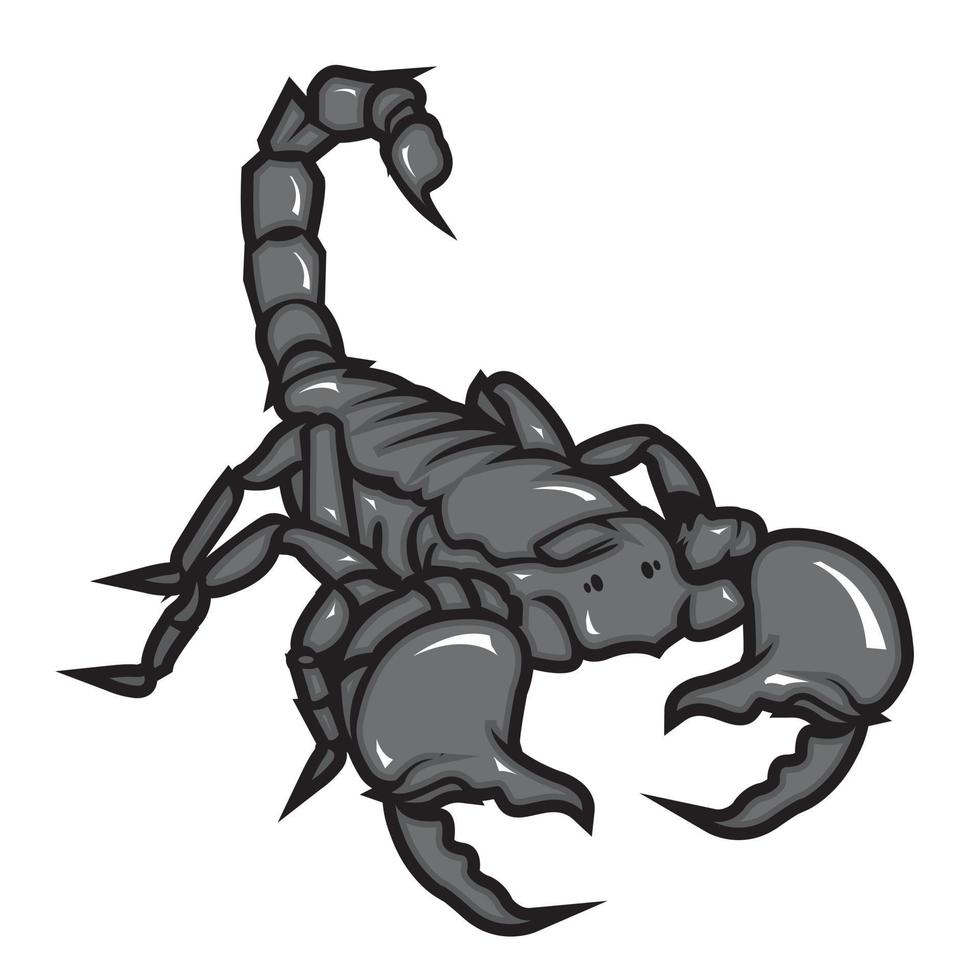 Skorpion-Vektor-Illustration vektor