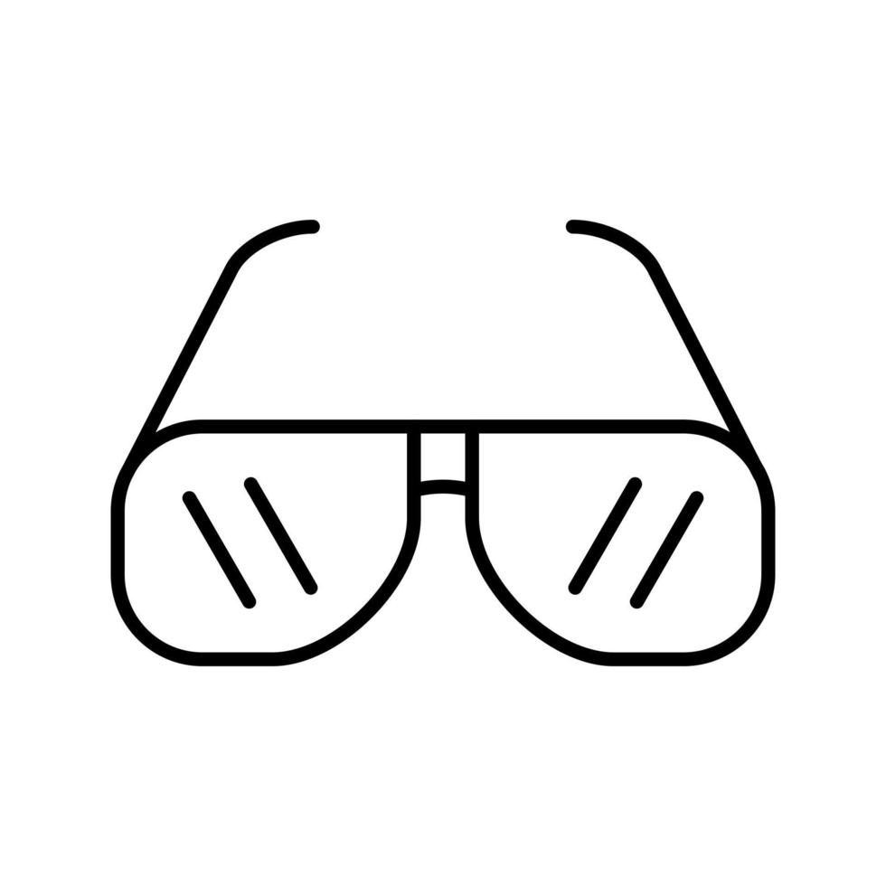 Sonnenbrillen-Vektorsymbol vektor