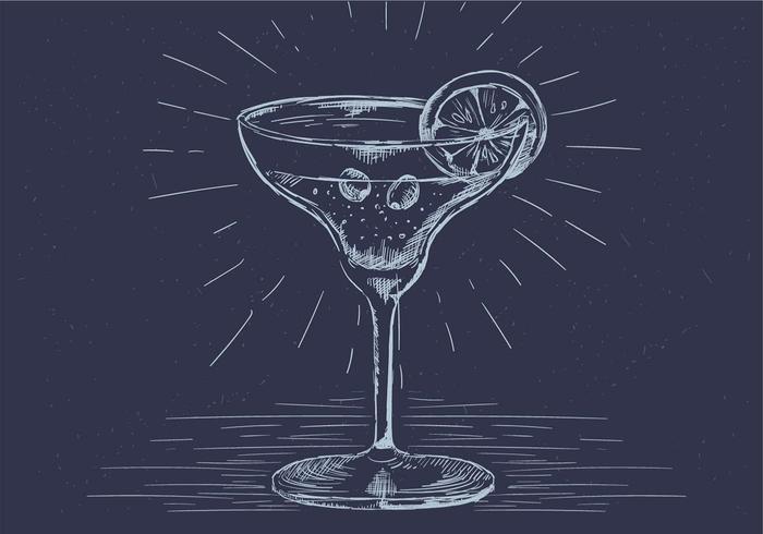 Free Hand Drawn Vector Drink Illustration