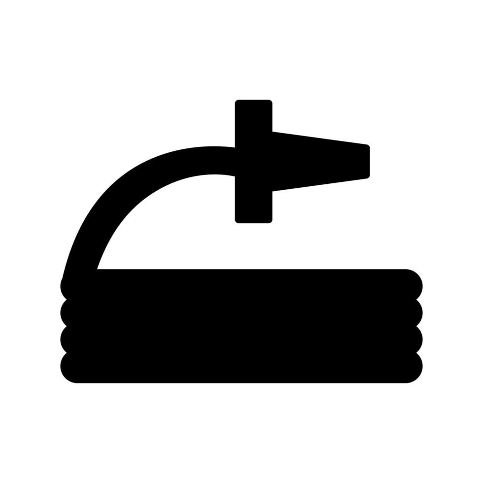 einzigartiges Symbol für Schlauchvektoren vektor