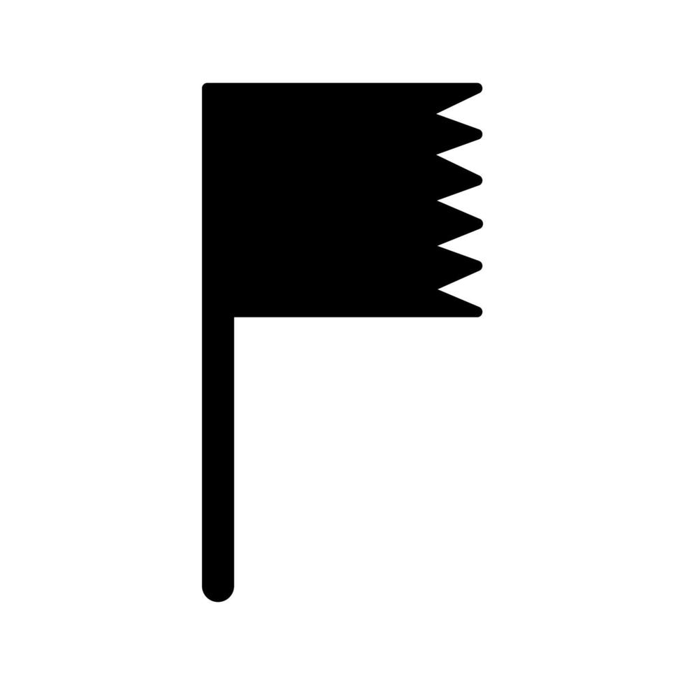 unik flagga vektor ikon