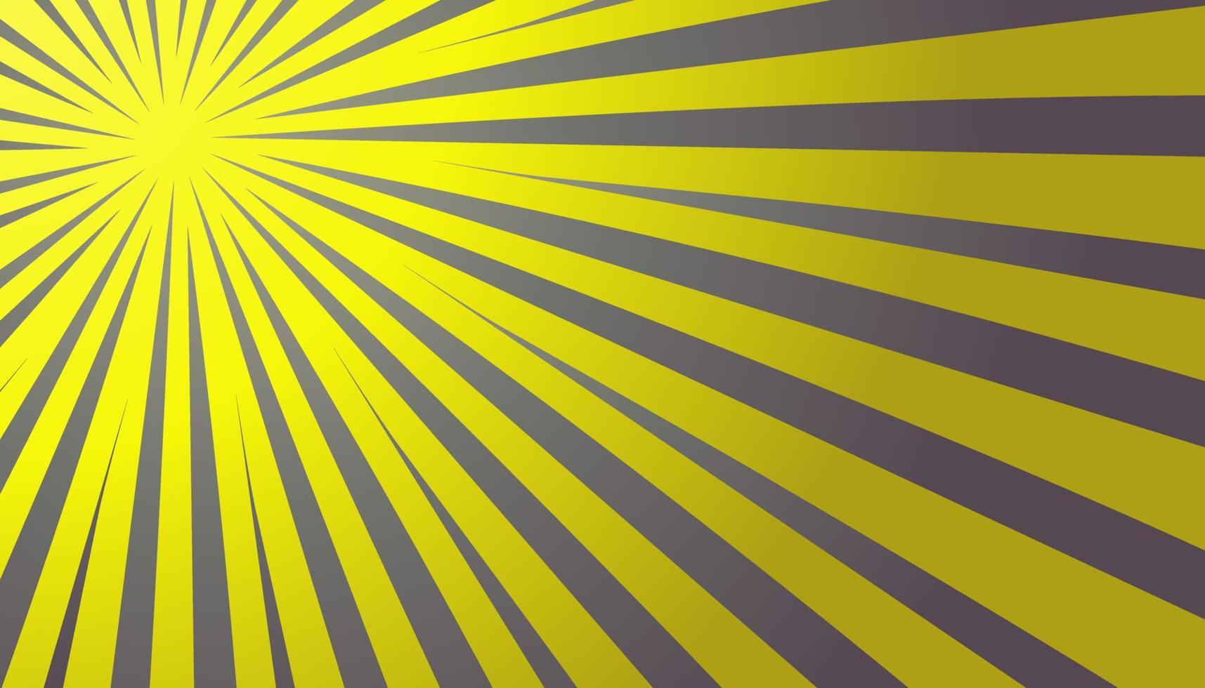 ein gelbes Hintergrunddesign mit Farbverlauf und grauen Streifen, das für Banner, Poster und andere geeignet ist vektor