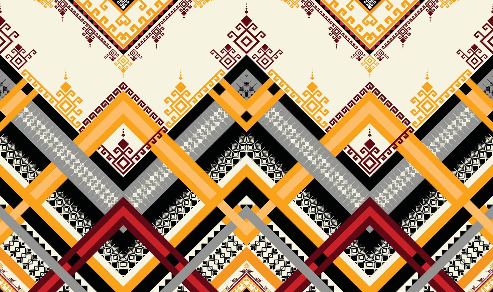 abstrakt etnisk geometrisk sömlös mönster vektor. afrikansk arab amerikan aztec motiv mönster. vektor element designad för bakgrund, tapet, skriva ut, omslag, kakel, tyg mönster. vektor mönster.