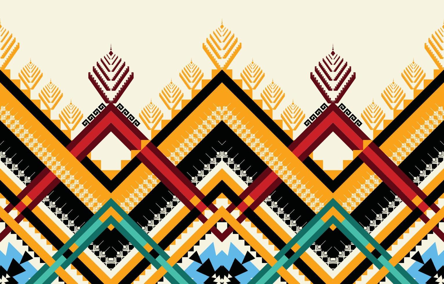 abstrakt etnisk geometrisk sömlös mönster vektor. afrikansk arab amerikan aztec motiv mönster. vektor element designad för bakgrund, tapet, skriva ut, omslag, kakel, tyg mönster. vektor mönster.