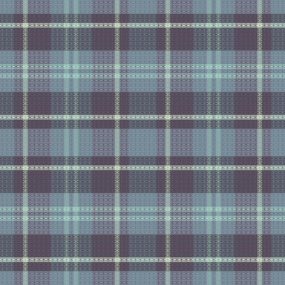 Tartan oder kariertes Winterfarbmuster. vektor