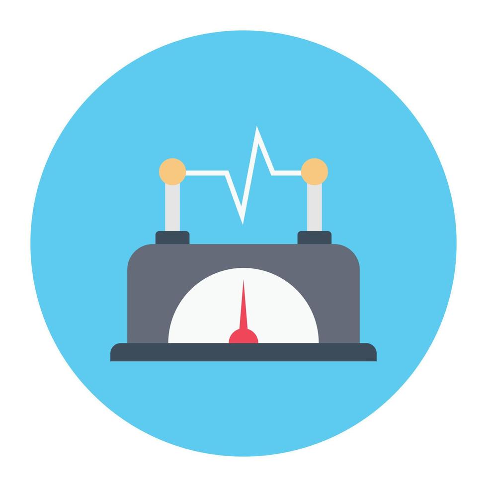 elektrisk meter vektor illustration på en bakgrund.premium kvalitet symbols.vector ikoner för begrepp och grafisk design.