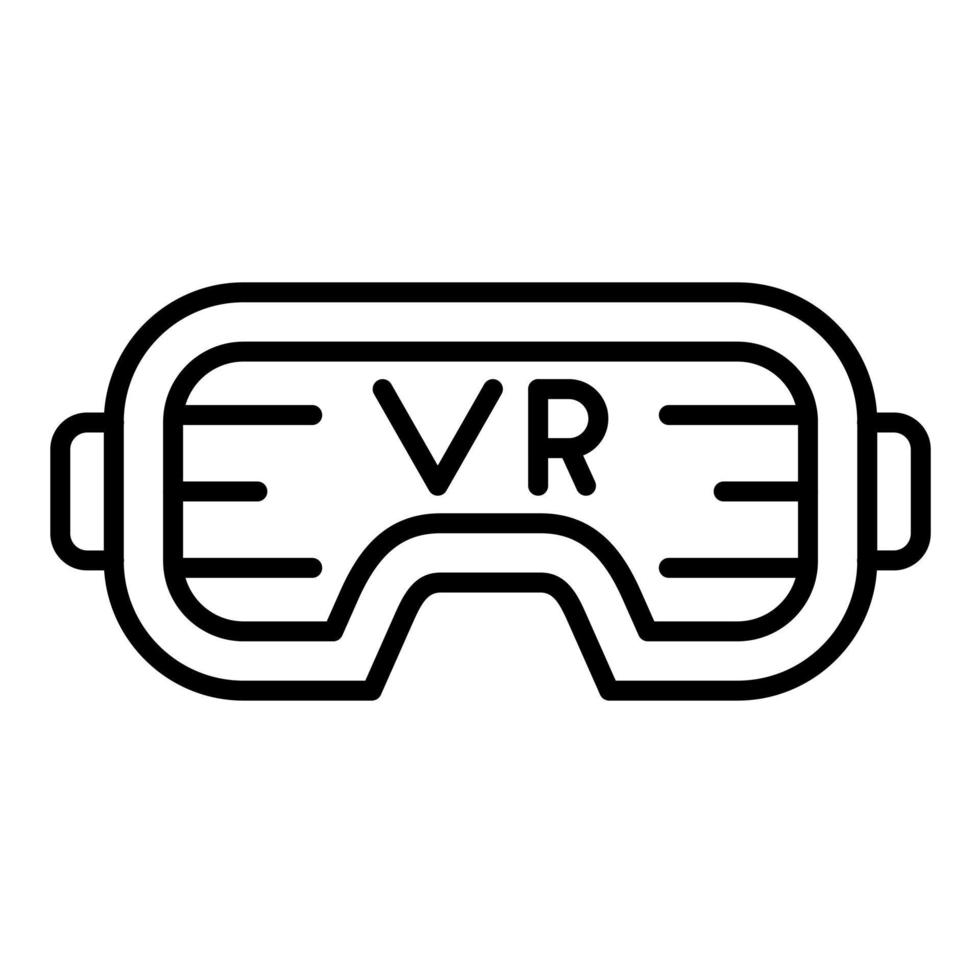 vr-Liniensymbol vektor