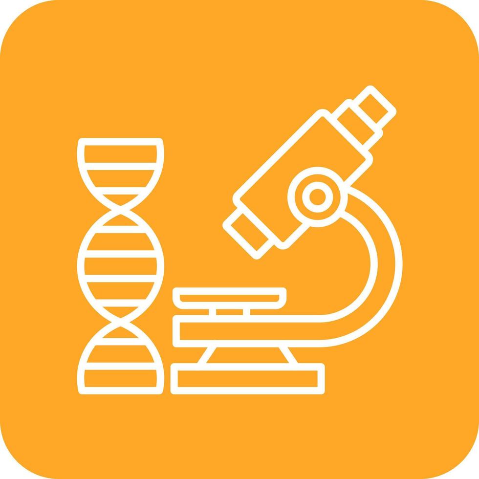 laboratorium linje runda hörn bakgrund ikoner vektor