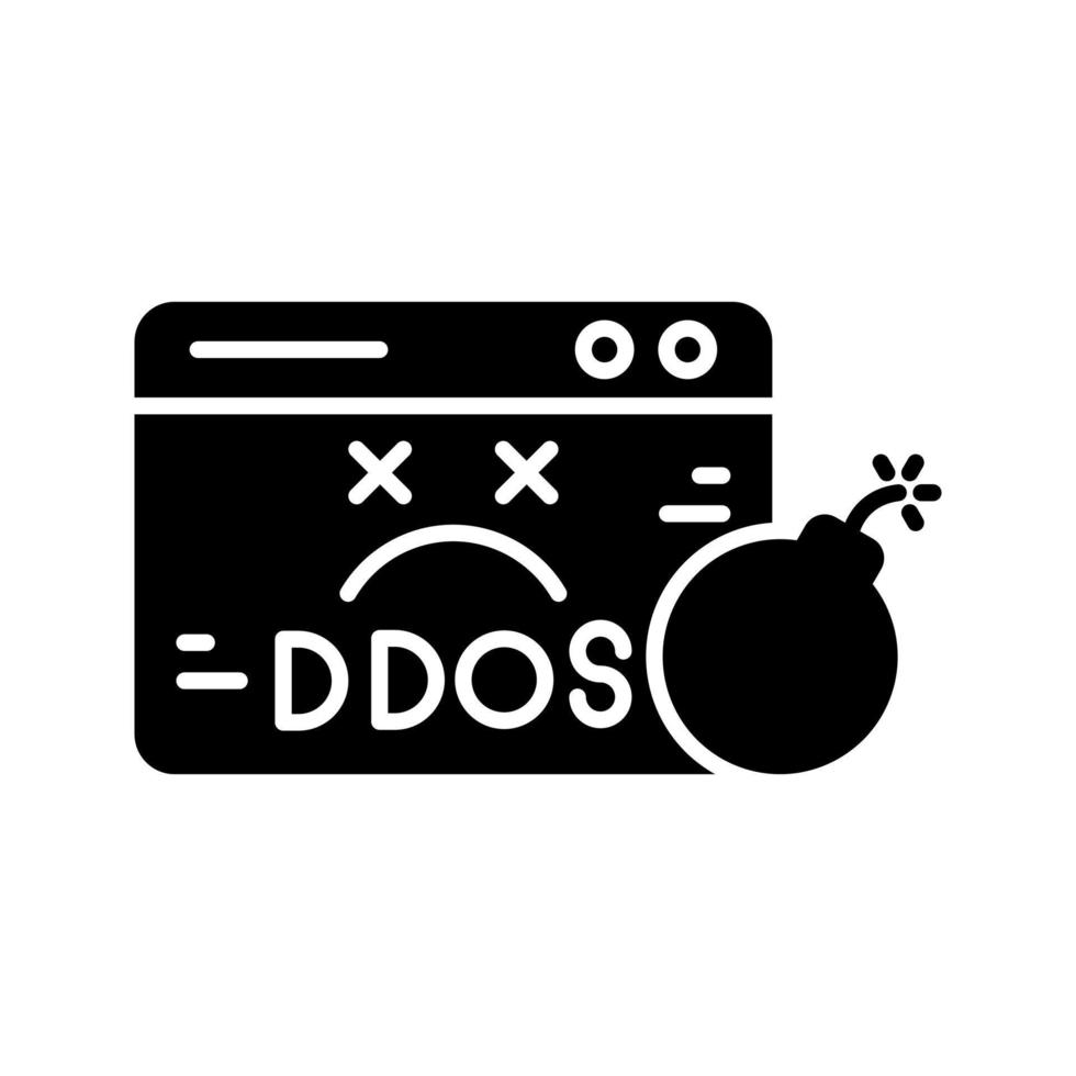 ddos-Vektorsymbol vektor