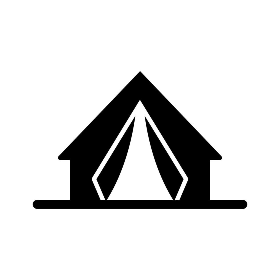 Camp-Vektor-Symbol vektor