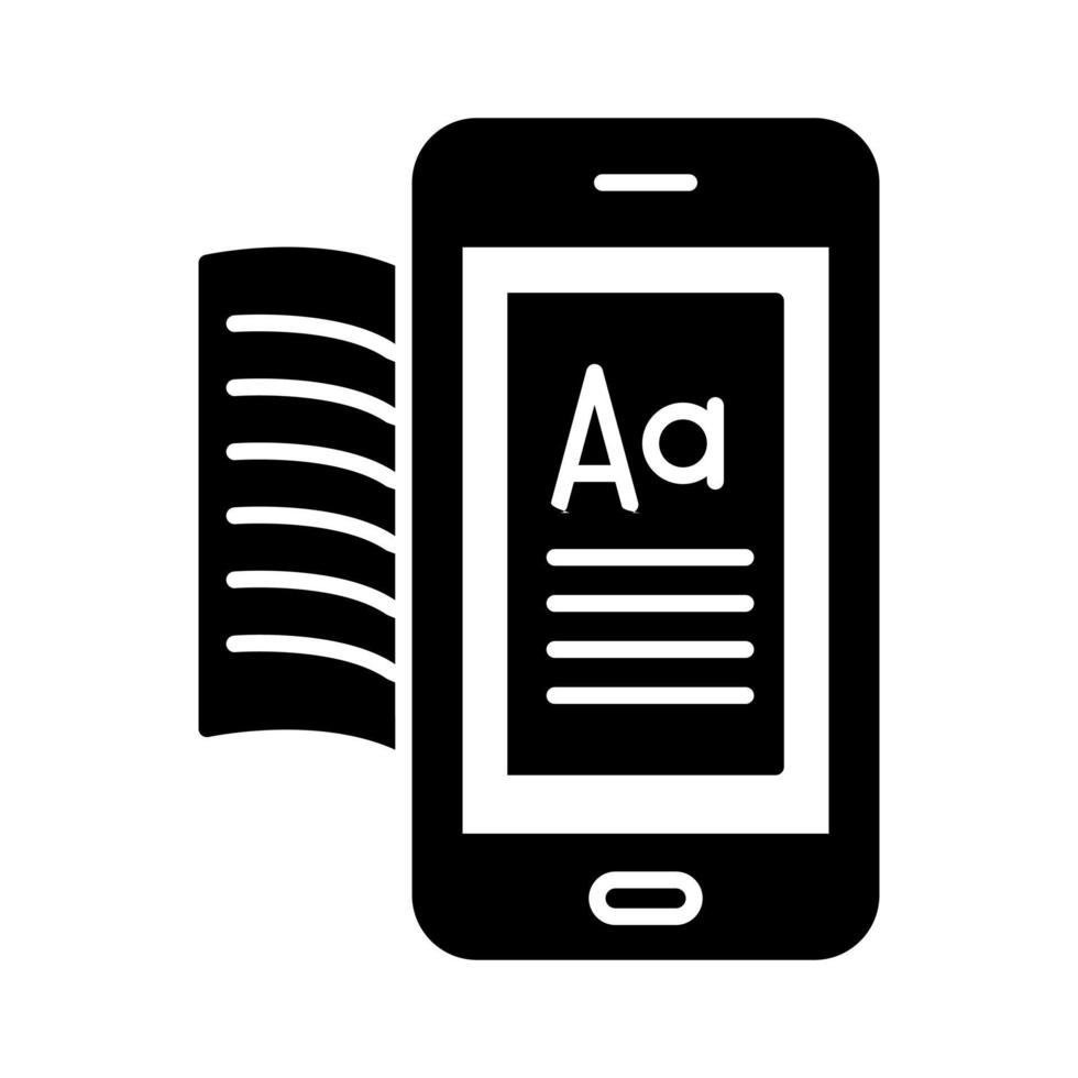 E-Book-Vektorsymbol vektor