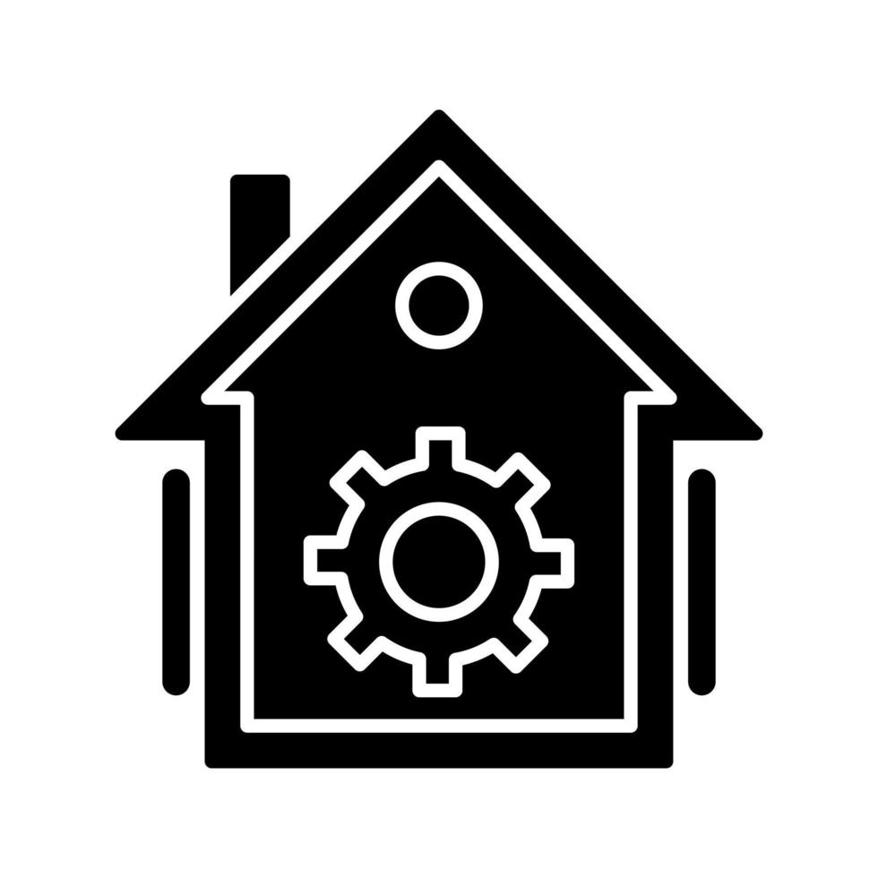 Vektorsymbol für Hausautomation vektor