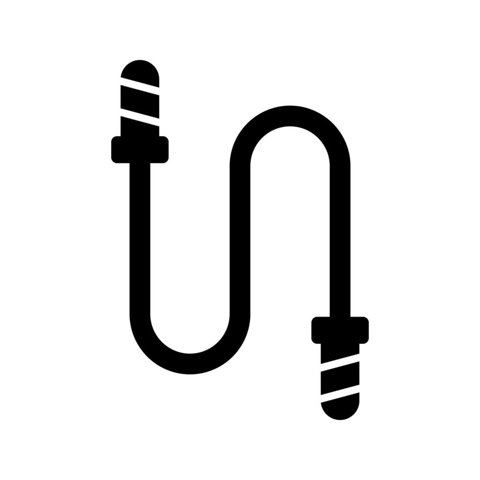 Springendes Seil-Vektor-Symbol vektor