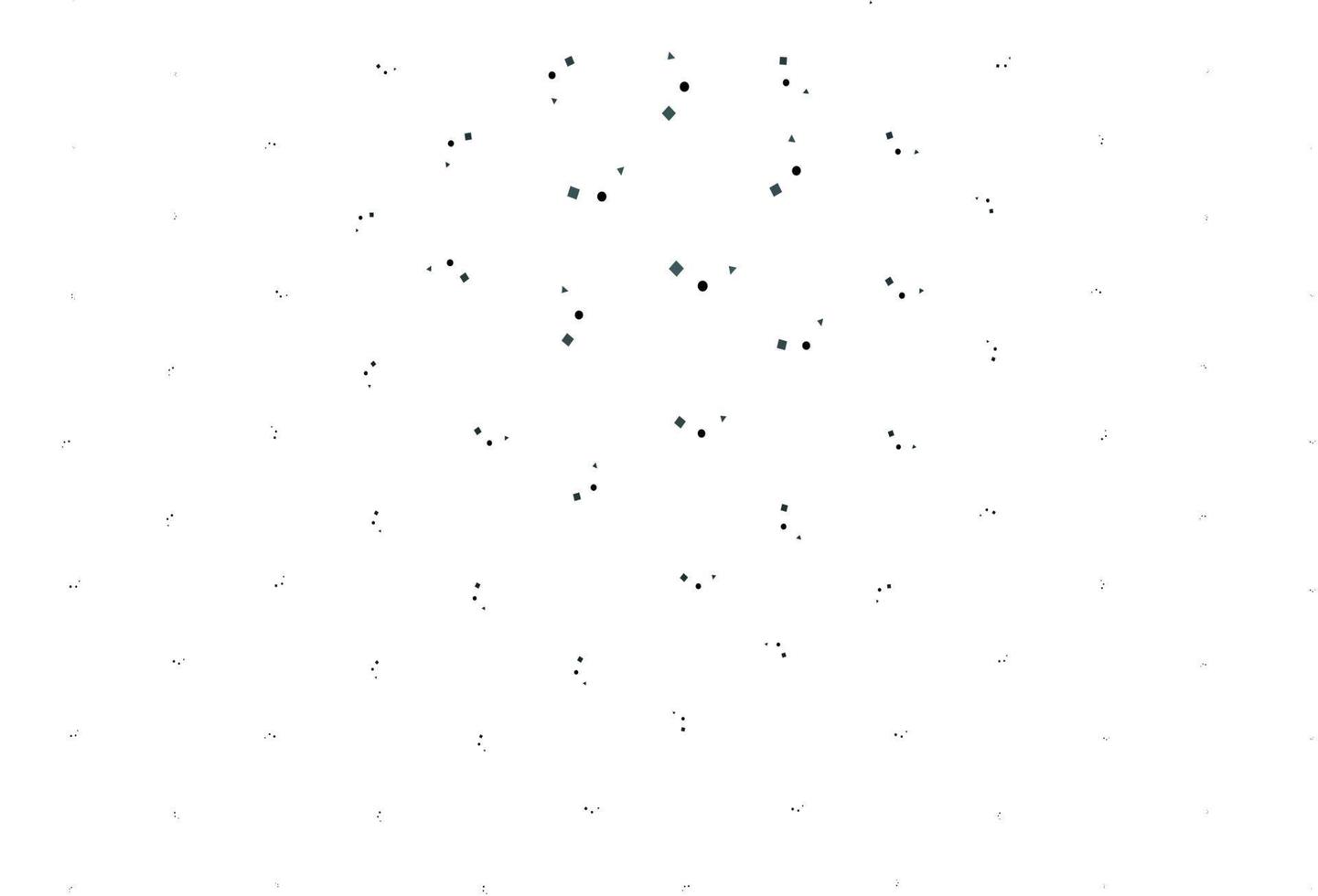 hellblauer Vektorhintergrund mit Dreiecken, Kreisen, Würfeln. vektor