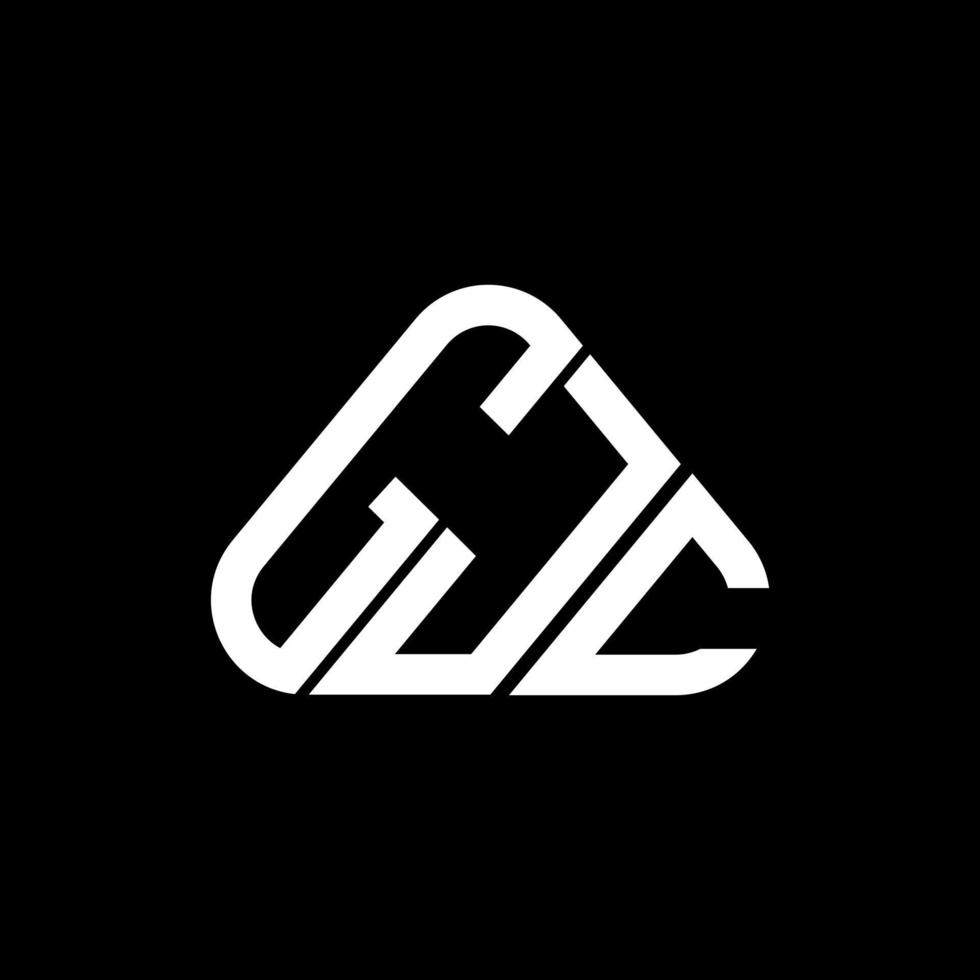 gjc brev logotyp kreativ design med vektor grafisk, gjc enkel och modern logotyp.