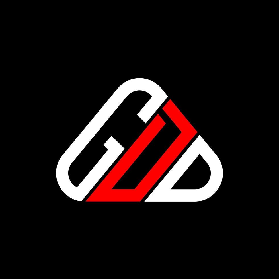 Gdd Letter Logo kreatives Design mit Vektorgrafik, gdd einfaches und modernes Logo. vektor