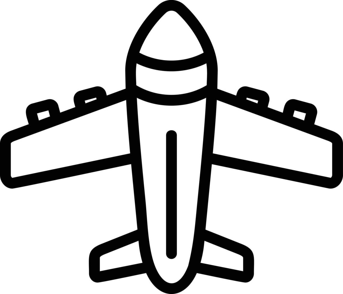 Flugzeug-Vektor-Icon-Design vektor