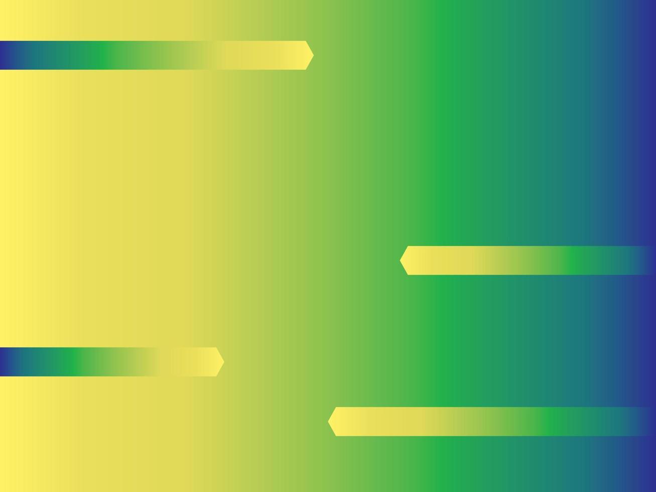 gelbes und blaues Farbverlaufshintergrund-Illustrationsdesign für Tapete, Bildschirm, Präsentation, Druck und vieles mehr. vektor