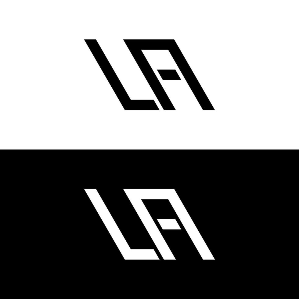 brev l en logotyp design vektor