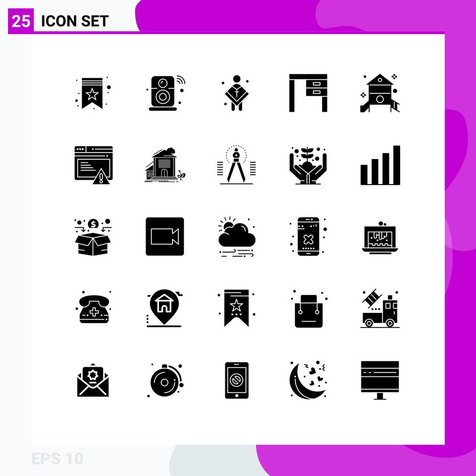 satz von 25 modernen ui symbolen symbole zeichen für innenschreibtisch wifi dekor mann editierbare vektordesignelemente vektor