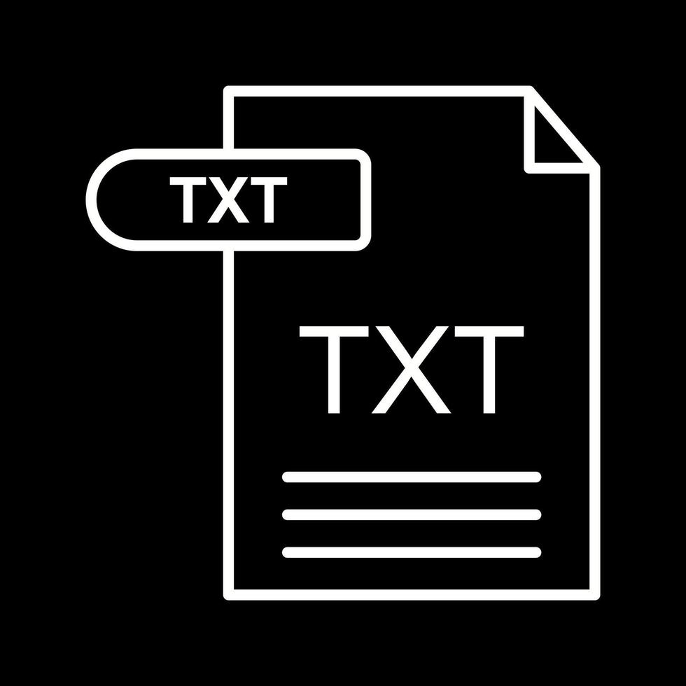 txt-Vektorsymbol vektor