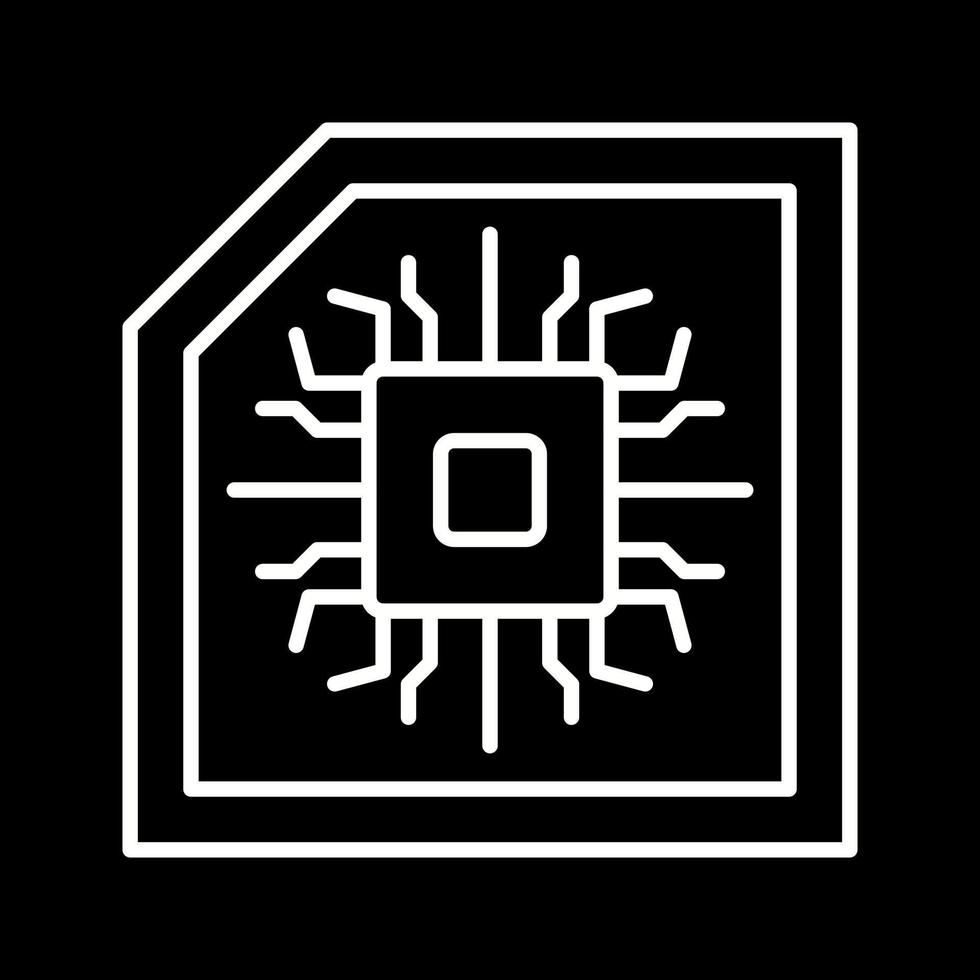 Chip-Vektor-Symbol vektor