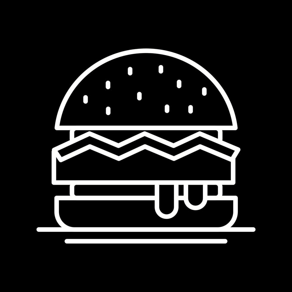 Hamburger-Vektor-Symbol vektor