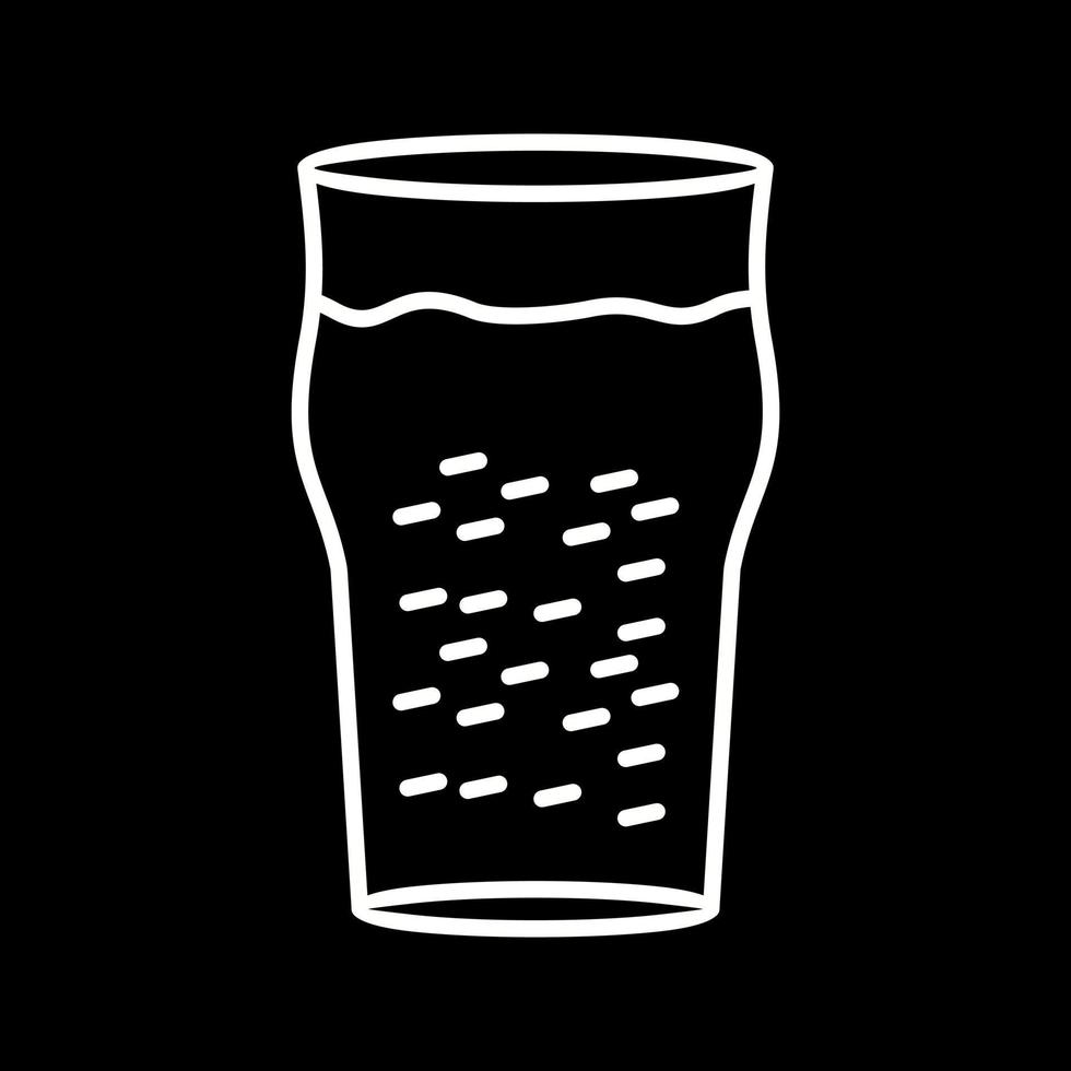 Pint Bier-Vektor-Symbol vektor