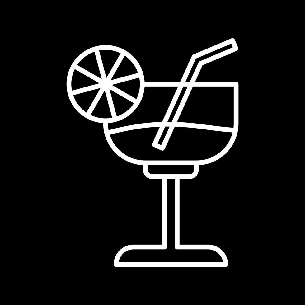 Cocktail-Vektor-Ikone vektor